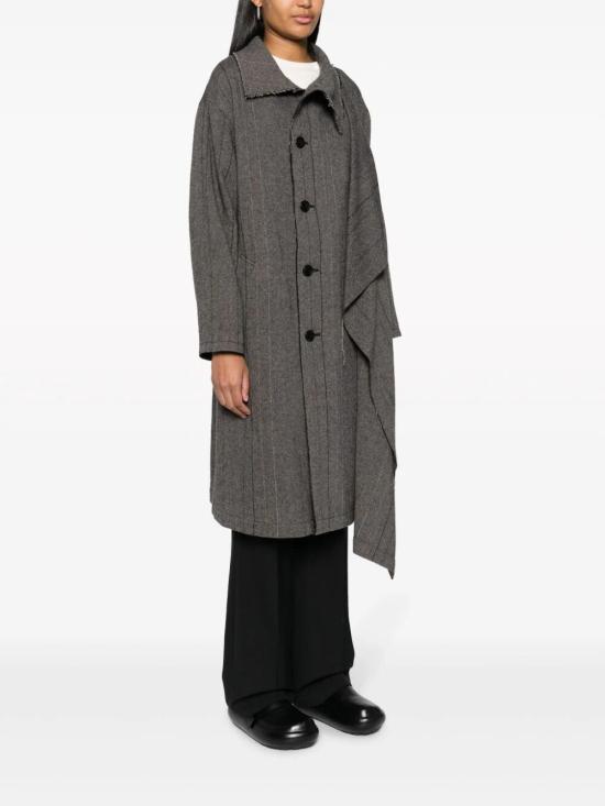  와이즈 요지 야마모토 코트 YJC11110 GREY - Y’S YOHJI YAMAMOTO
