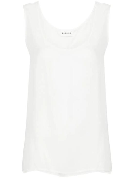  파로쉬 민소매 티셔츠 D311521SOFIA24 WHITE - PAROSH