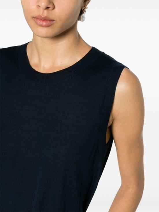  파로쉬 스웨터 D500677LINFA 012 BLUE - PAROSH