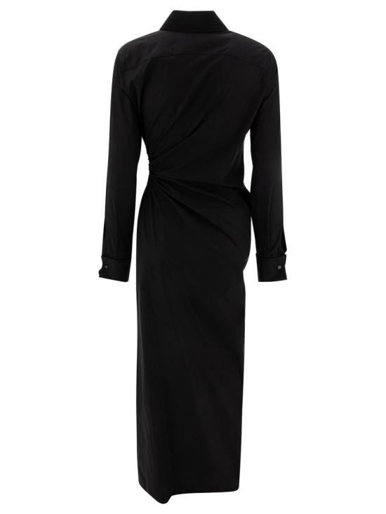 25SS 막스마라 미디 원피스 2511221182600ETERE003 Black - MAX MARA