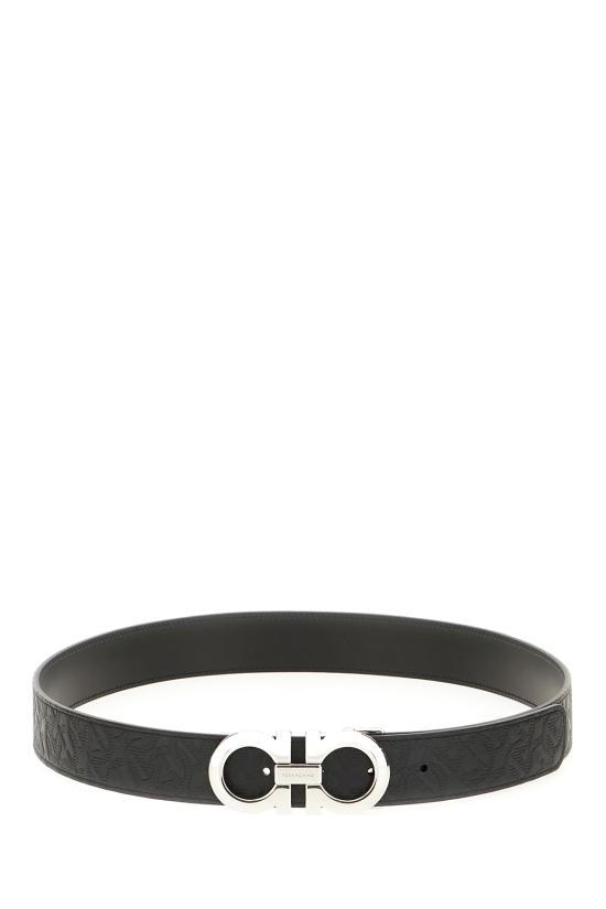 25SS 살바토레 페라가모 벨트 724127 111 NERO NERO