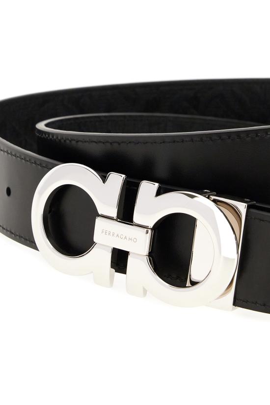 25SS 살바토레 페라가모 벨트 724127 111 NERO NERO - SALVATORE FERRAGAMO