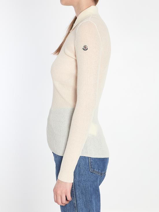 25SS 몽클레어 폴로 티셔츠 9A00005 WHITE - MONCLER