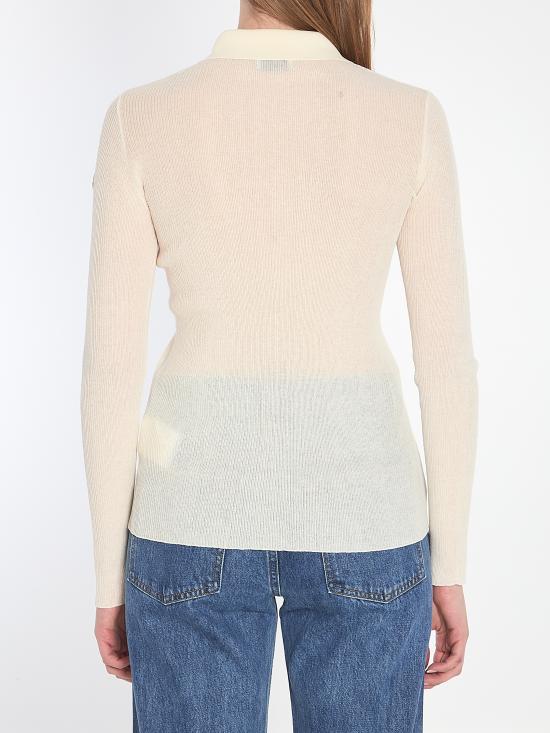 25SS 몽클레어 폴로 티셔츠 9A00005 WHITE - MONCLER