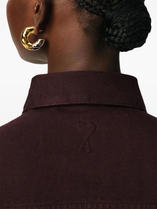 25SS 아미 스커트 FDR404DE0034 633 AUBERGINE - AMI