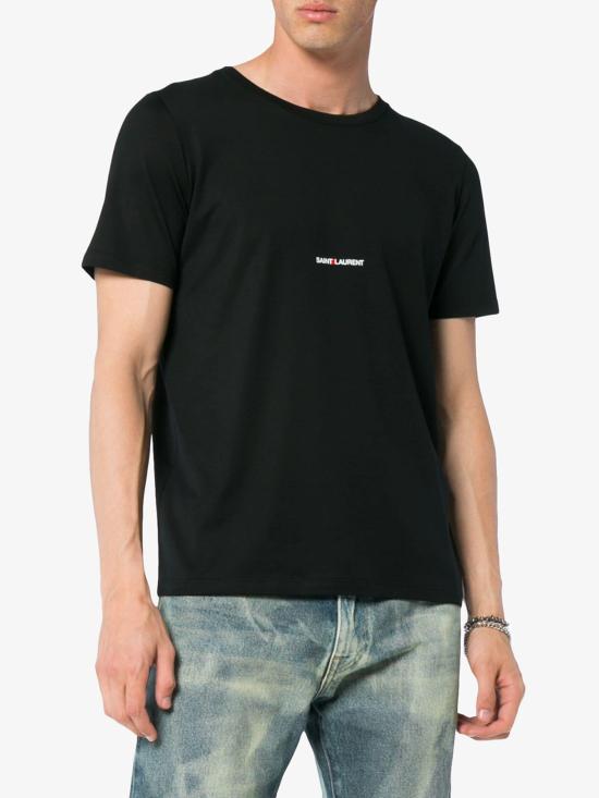 25SS 생로랑 리브 고쉬 티셔츠 464572YB2DQ 1000 - SAINT LAURENT