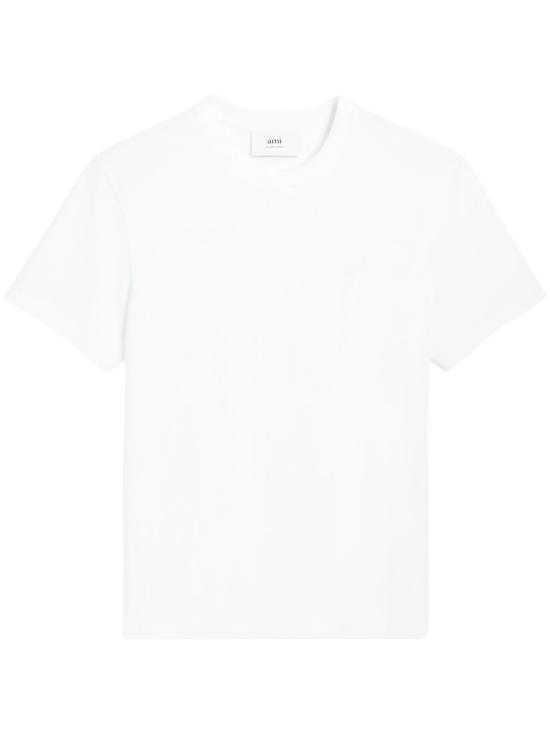 25SS 아미 탑 BFUTS003724 100 BIANCO