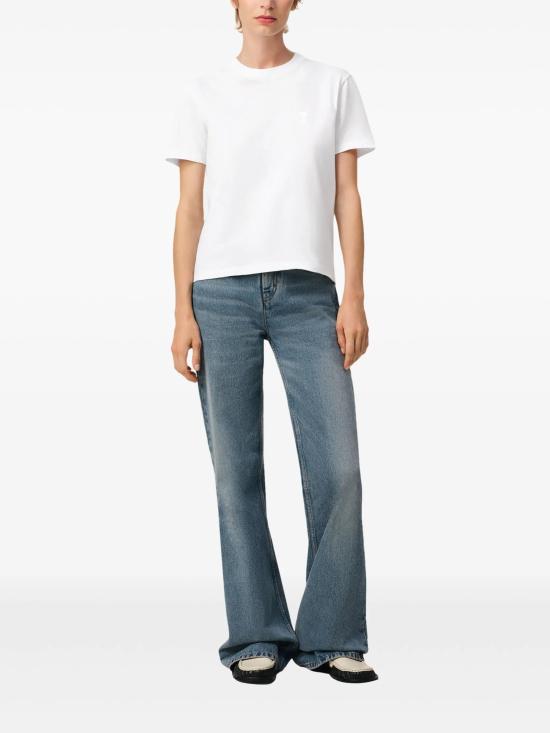 25SS 아미 탑 BFUTS003724 100 BIANCO - AMI