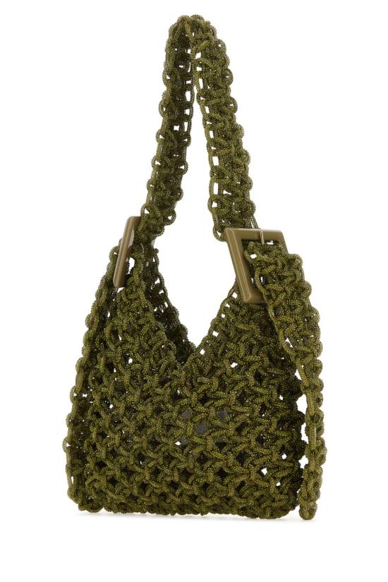  히보우라마 숄더백 VANNIFIQUEBUCKLE LEEK Green - HIBOURAMA