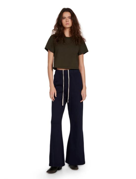  레스 티엔 반팔 티셔츠 Les Tien Daria 크롭 저지 티셔츠 - LES TIEN