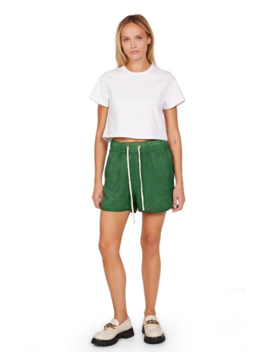  레스 티엔 반팔 티셔츠 Les Tien Daria 크롭 저지 티셔츠 - LES TIEN