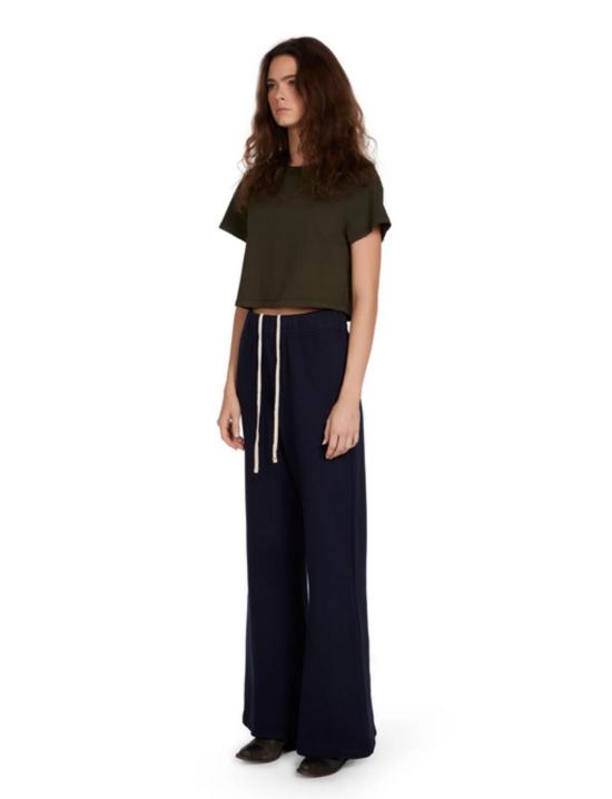  레스 티엔 반팔 티셔츠 Les Tien Daria 크롭 저지 티셔츠 - LES TIEN