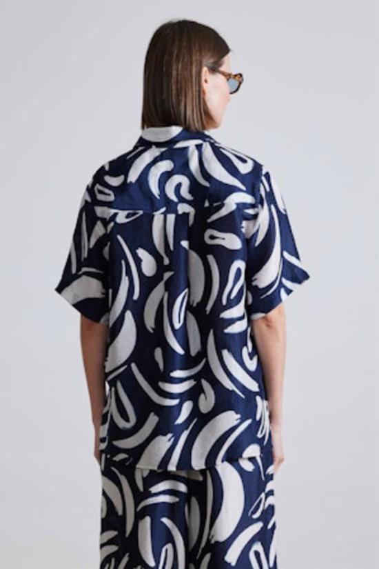  어피스 어파트 반팔 티셔츠 Apiece Apart Albers 버튼 다운 - APIECE APART