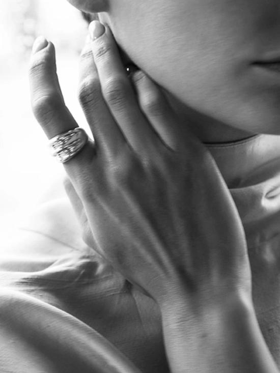  마슬로 주얼리 반지 트리플 링 실버 - MASLO JEWELRY