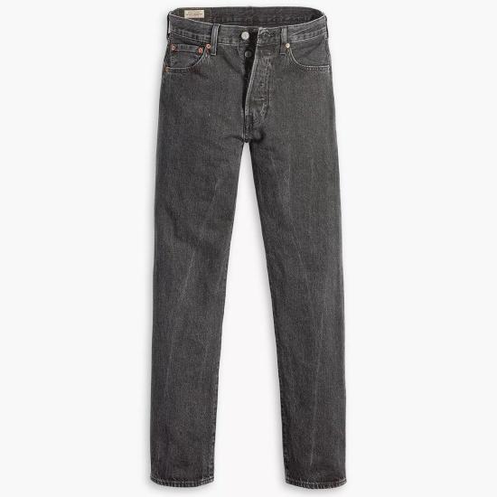  리바이스 데님 팬츠 501 오리지널 크래시 코스 진 블랙 - LEVI'S