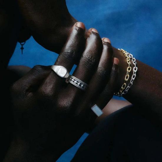  SERGE DENIMES 반지 Serge Denimes 도브 카메오 링 - OTHER BRANDS