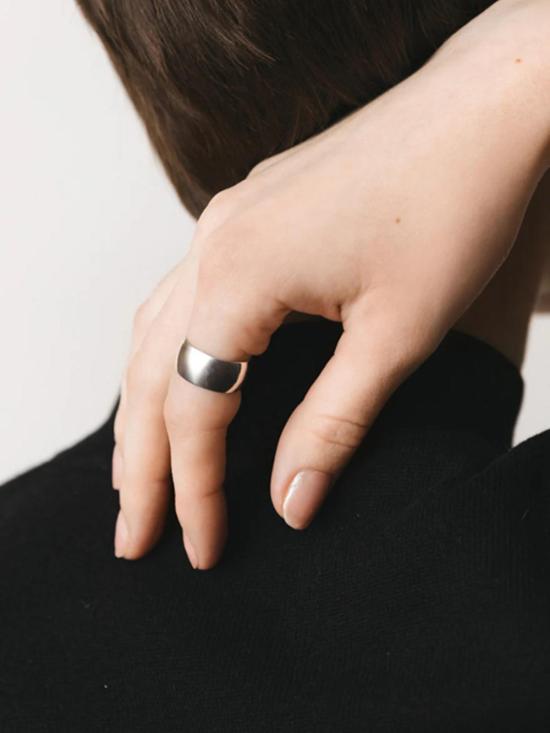  마슬로 주얼리 반지 시가 밴드 링 - MASLO JEWELRY