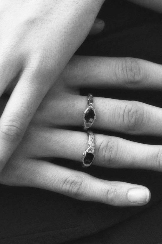  시무에로 반지 Simuero Faro Formentor  실버/블루 - SIMUERO