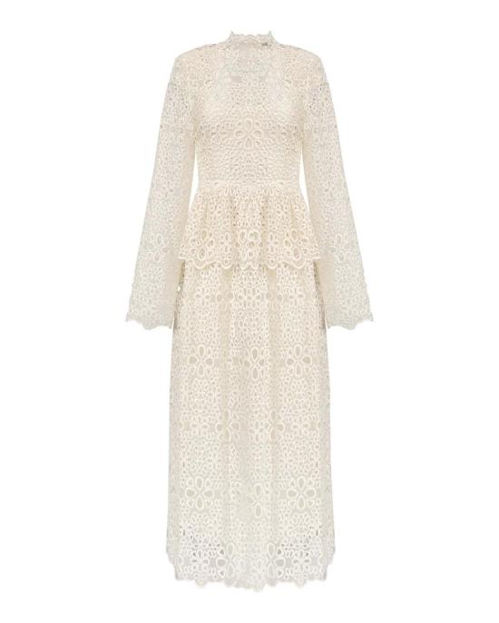  씨뉴욕 롱 원피스 씨 나이 루미 드레스 크림