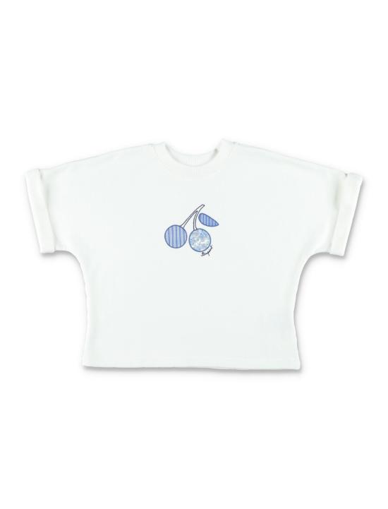 25SS [키즈] 봉쁘앙 폴로 셔츠 S05GSWK00010 102 WHITE