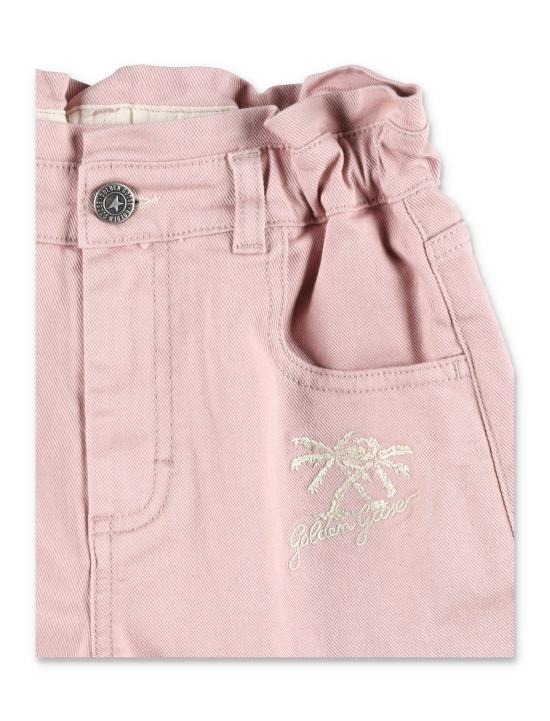 25SS [키즈] 골든구스 쇼츠/버뮤다 P01765P001934 25235 SHADOW GRAY - GOLDEN GOOSE