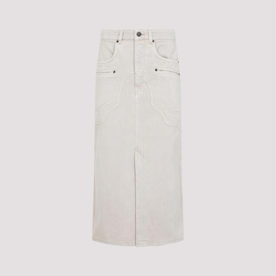 25SS 이자벨마랑 스커트 JU0329FA C1H01I 23EC ECRU NUDE NEUTRALS - ISABEL MARANT