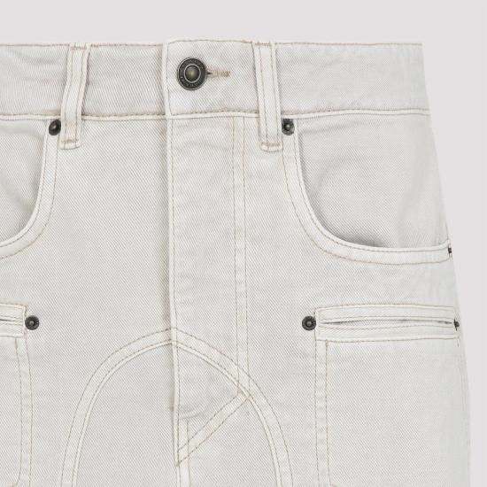 25SS 이자벨마랑 스커트 JU0329FA C1H01I 23EC ECRU NUDE NEUTRALS - ISABEL MARANT