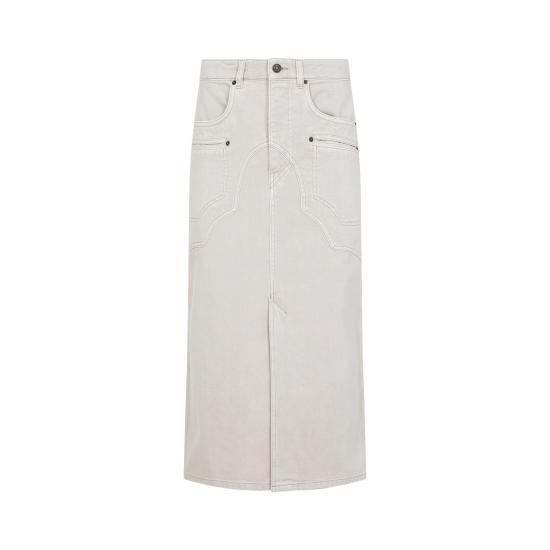 25SS 이자벨마랑 스커트 JU0329FA C1H01I 23EC ECRU NUDE NEUTRALS