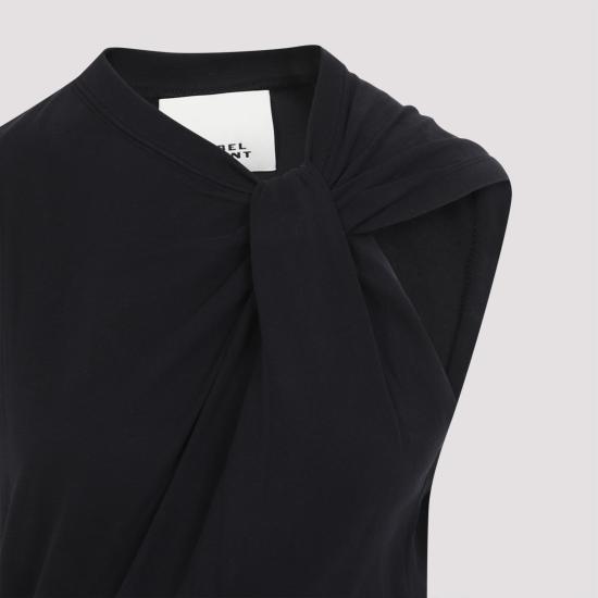 25SS 이자벨마랑 원피스 RO0481FA A1N41I 01BK BLACK - ISABEL MARANT