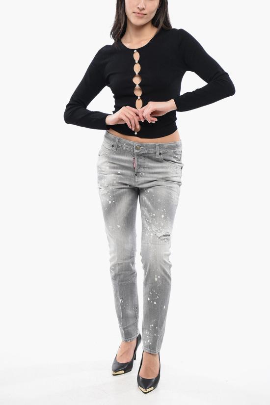  디스퀘어드2 긴팔 티셔츠 S75HA1242 S18435 900 Black - DSQUARED2