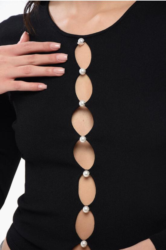  디스퀘어드2 긴팔 티셔츠 S75HA1242 S18435 900 Black - DSQUARED2