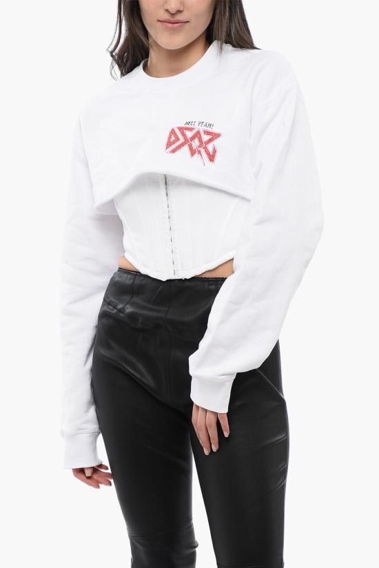  디스퀘어드2 긴팔 티셔츠 S75GU0512 S25551 100 White