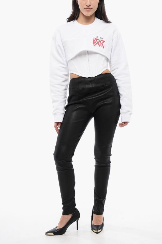  디스퀘어드2 긴팔 티셔츠 S75GU0512 S25551 100 White - DSQUARED2