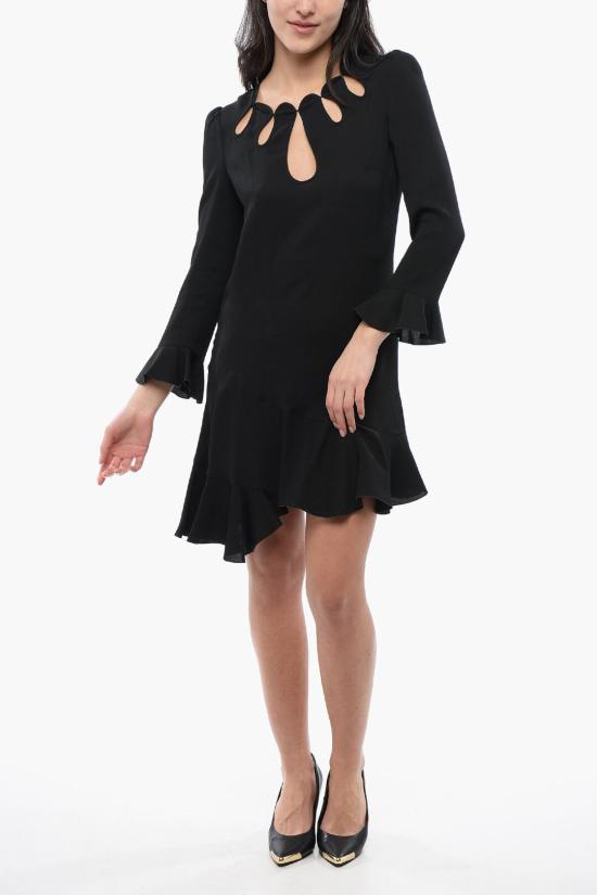  디스퀘어드2 미디 원피스 S75CV0762 S76512 900 Black