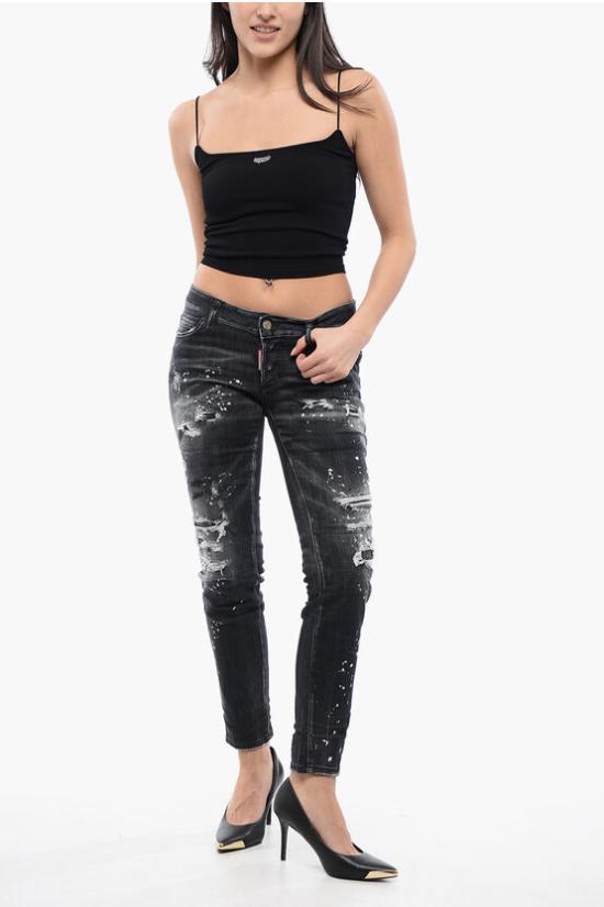  디스퀘어드2 민소매 티셔츠 S75HA1263 S18435 900 Black - DSQUARED2