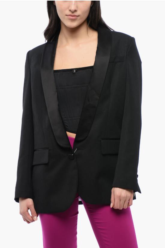  디스퀘어드2 수트 자켓 S75BN0870 S76498 900 Black