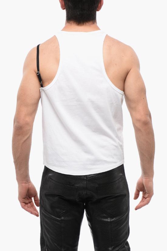  디스퀘어드2 민소매 티셔츠 S79NL0004 S23009 100 White - DSQUARED2