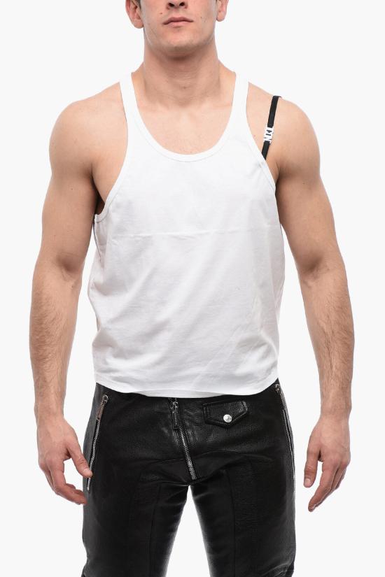  디스퀘어드2 민소매 티셔츠 S79NL0004 S23009 100 White