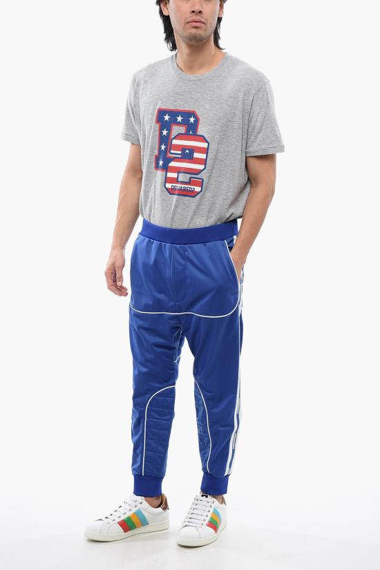  디스퀘어드2 스트레이트 팬츠 S74KB0888 S24673 520 Blue - DSQUARED2