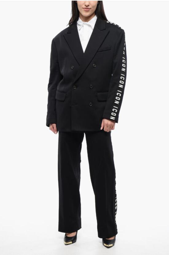  디스퀘어드2 수트 세트 S80FT0001 S25497 900 Black