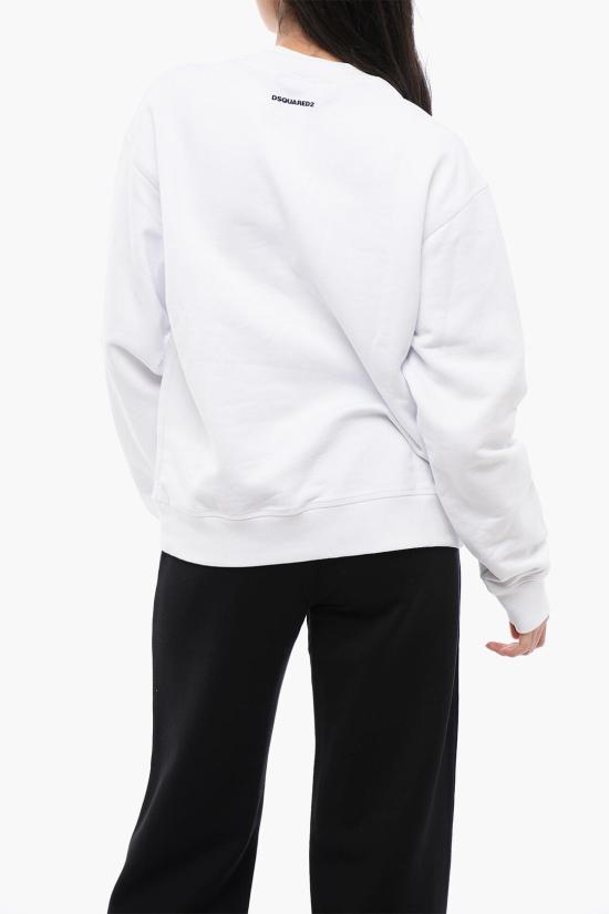  디스퀘어드2 긴팔 티셔츠 S72GU0449 S25551 100 White - DSQUARED2