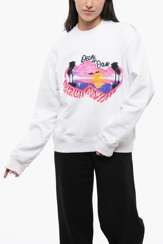  디스퀘어드2 긴팔 티셔츠 S72GU0449 S25551 100 White