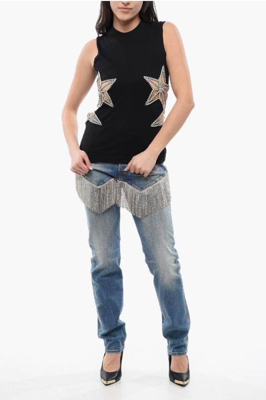  디스퀘어드2 민소매 티셔츠 S72GD0525 S24668 900 Black - DSQUARED2