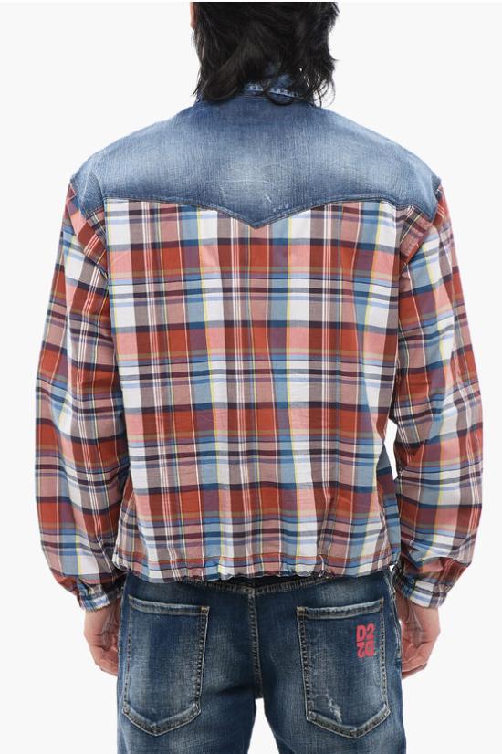  디스퀘어드2 긴팔 셔츠 S71DM0702 S78603 001F Multicolor - DSQUARED2