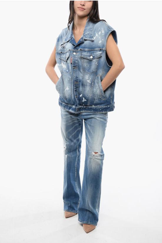  디스퀘어드2 데님 자켓 S75FB0158 S30789 470 Light blue - DSQUARED2