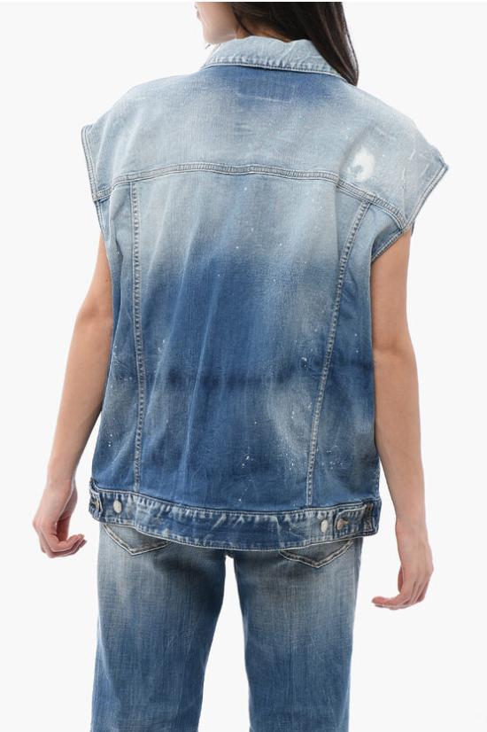  디스퀘어드2 데님 자켓 S75FB0158 S30789 470 Light blue - DSQUARED2