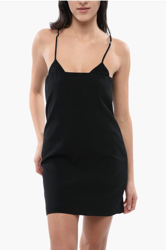  디스퀘어드2 숏 원피스 S80CT0028 S60567 900 Black - DSQUARED2