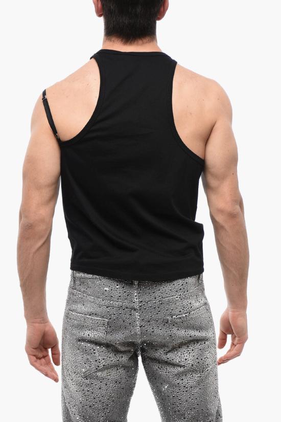  디스퀘어드2 민소매 티셔츠 S79NL0004 S23009 900 Black - DSQUARED2