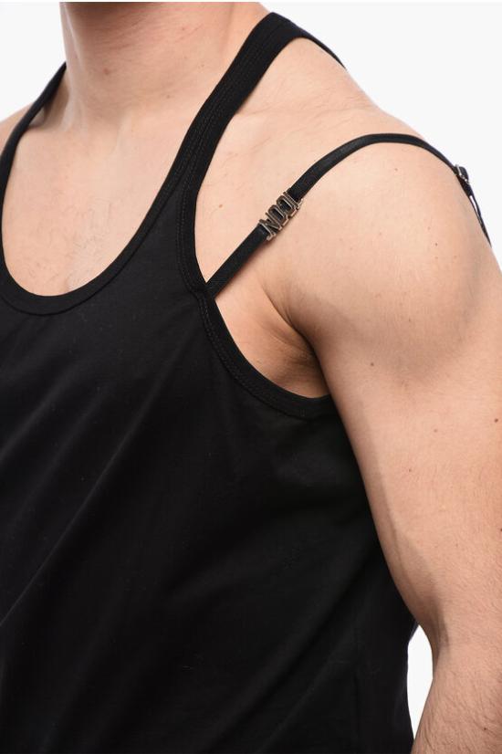  디스퀘어드2 민소매 티셔츠 S79NL0004 S23009 900 Black - DSQUARED2