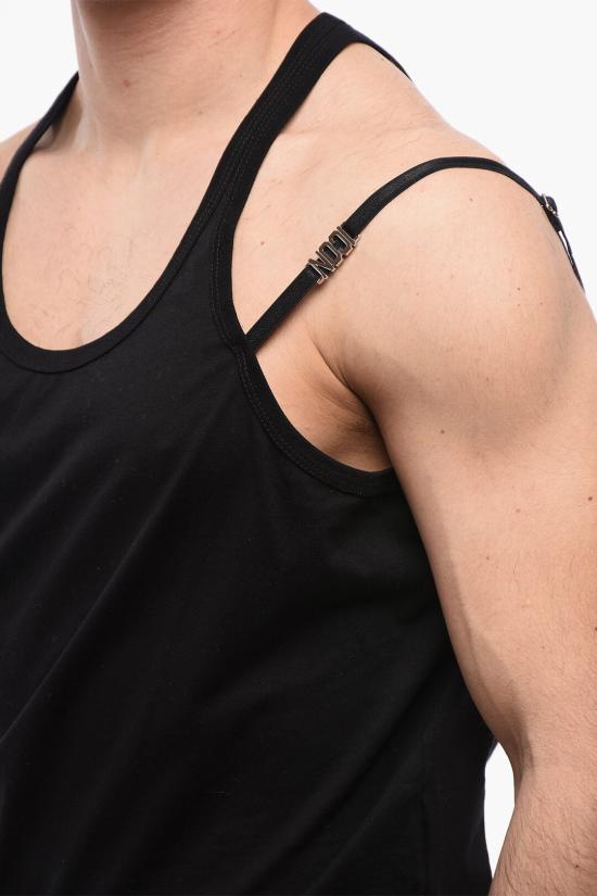  디스퀘어드2 민소매 티셔츠 S79NL0004 S23009 900 Black - DSQUARED2